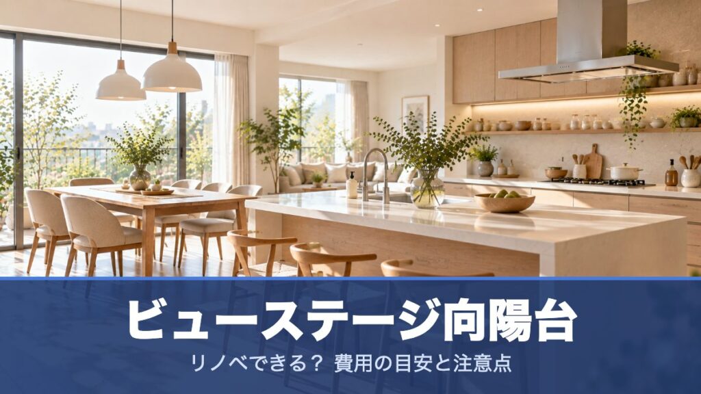 ビューステージ向陽台のリノベーションのイメージ画像