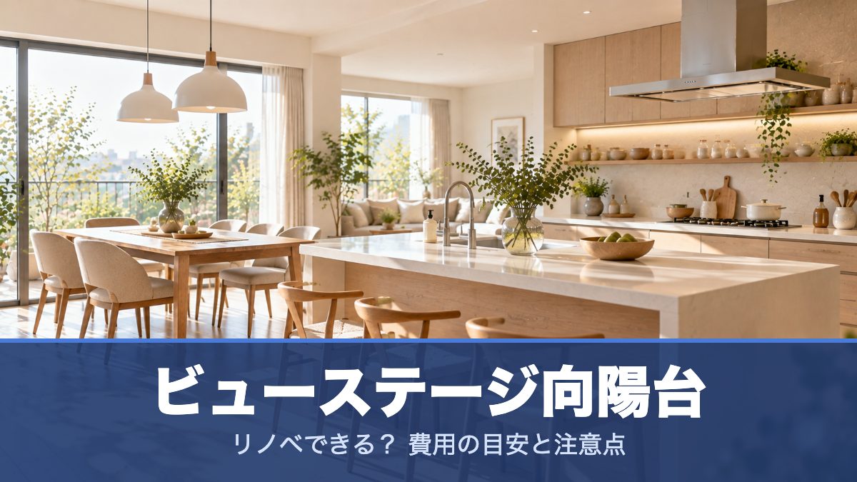 ビューステージ向陽台のリノベーションのイメージ画像