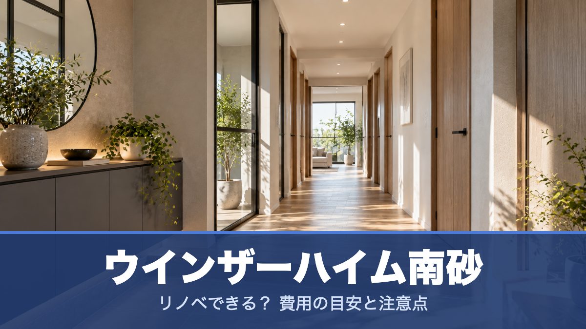 ウインザーハイム南砂のリノベーションのイメージ画像