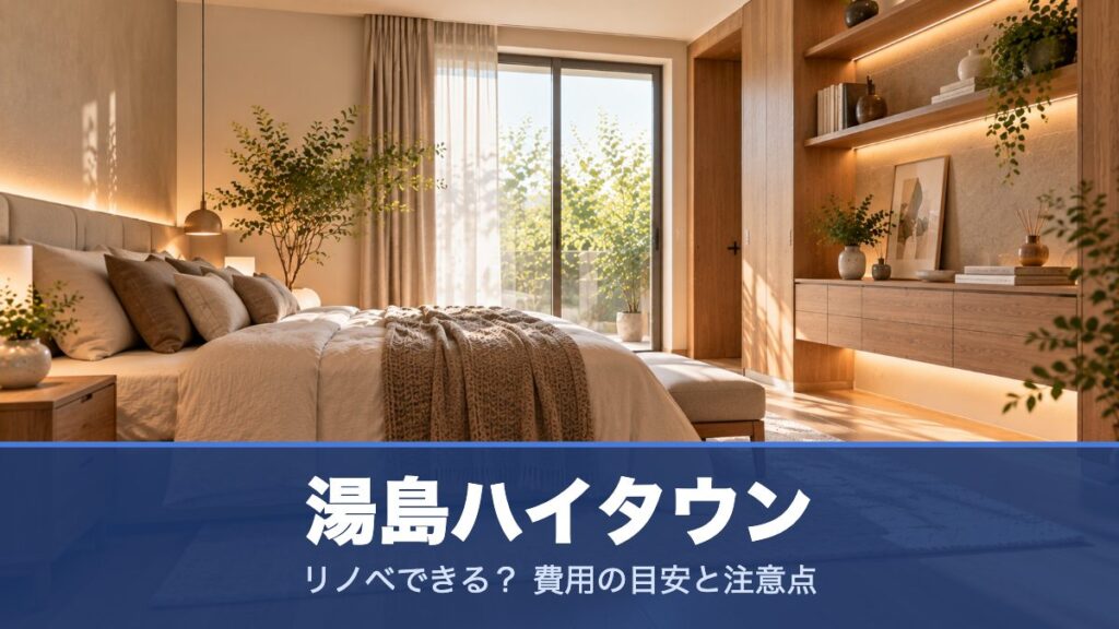 湯島ハイタウンのリノベーションのイメージ画像