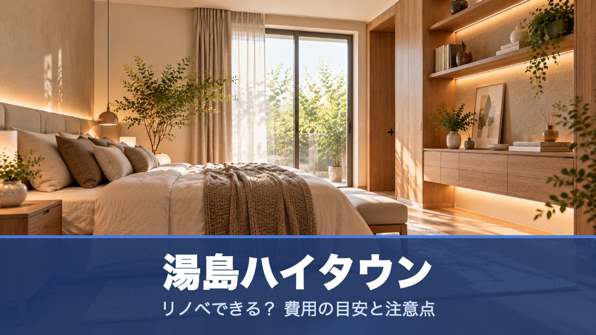 湯島ハイタウンのリノベーションのイメージ画像